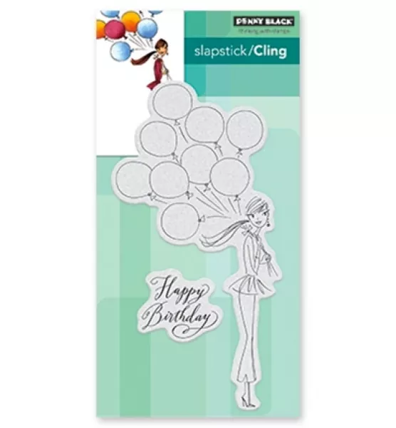 Stempel Birthday Balloons, Penny Black