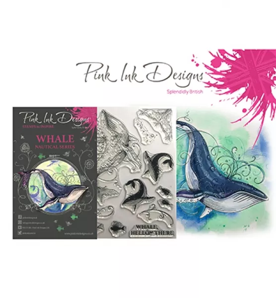 Pink Ink Designs, Whale, Nautical Series