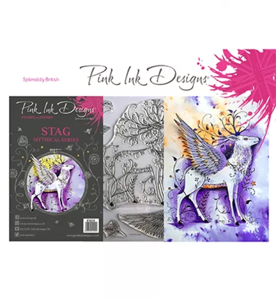 Pink Ink Designs, Stag Mythical Serie, Weihnachten