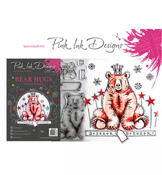 Pink Ink Designs, Bear Hugs ,Fauna Serie