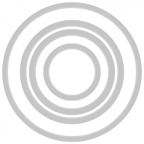 Sizzix • Framelits die set 4pk circles
