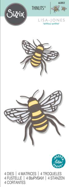 Sizzix, Thinlits Die by Lisa Jones Bee