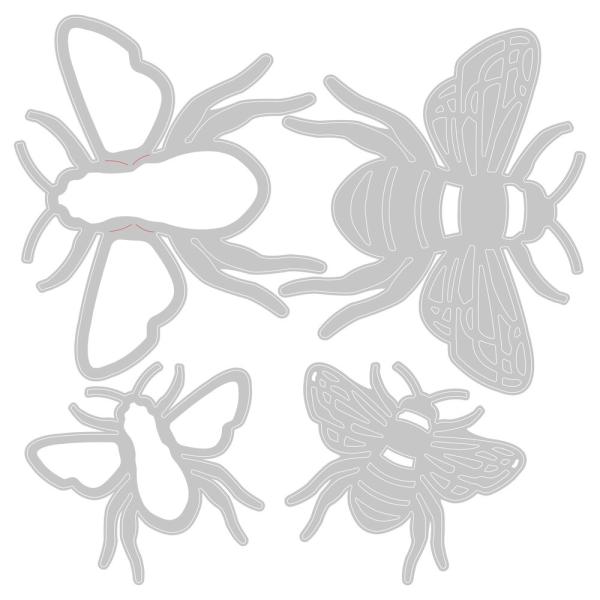 Sizzix, Thinlits Die by Lisa Jones Bee