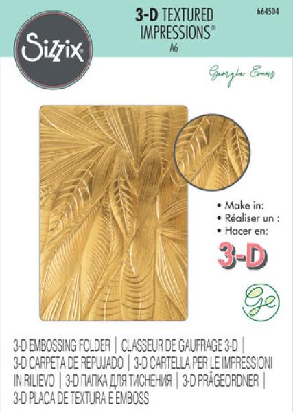 Sizzix, 3D Textured Impressions Fallen Leaves