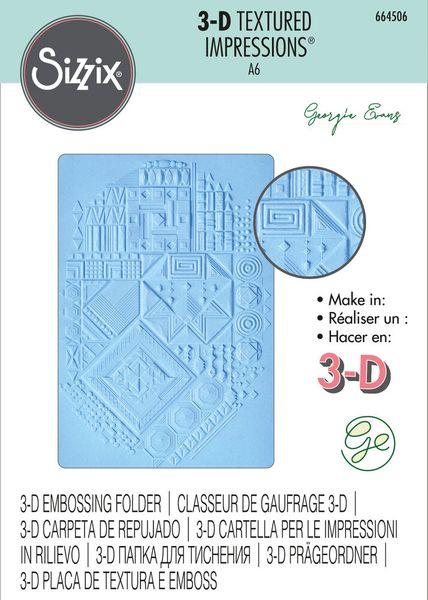 Sizzix, 3D Textured Impressions Interface