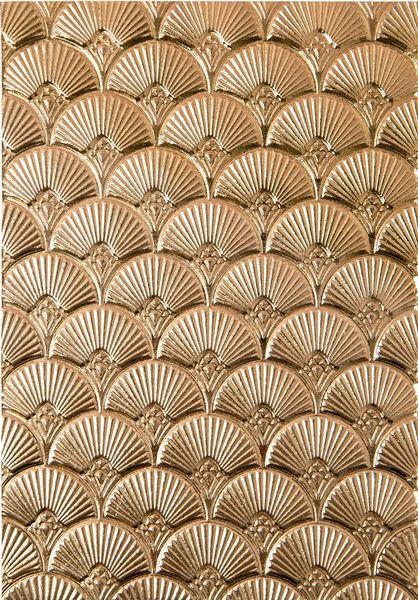 Sizzix, 3D Textured impressions Prägefolder Art Deco