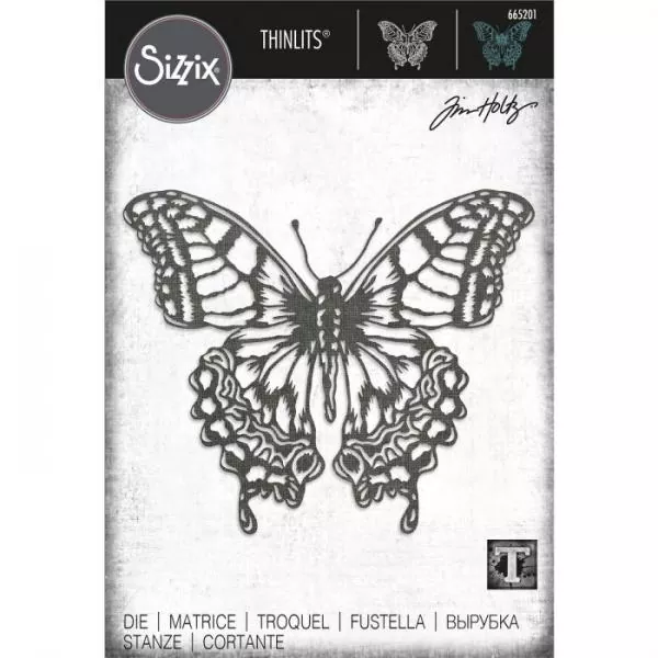 Sizzix • Thinlits die Perspective butterfly