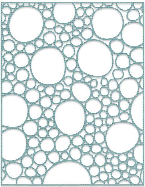 Sizzix, Tim Holtz Thinlits Die Bubbling