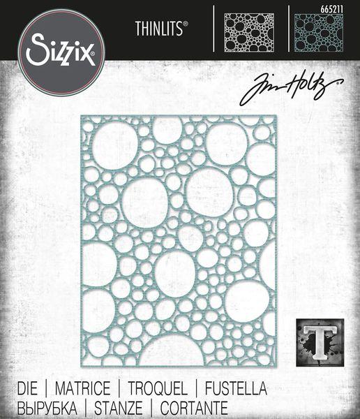Sizzix, Tim Holtz Thinlits Die Bubbling
