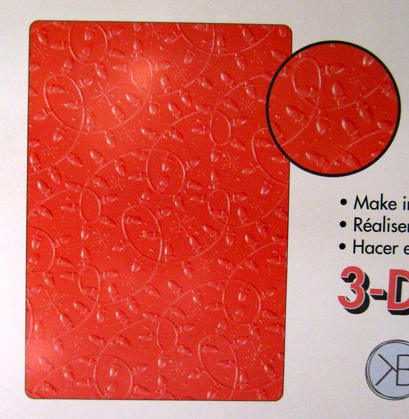 Sizzix, 3D Textured Impressions Holiday Sparkle