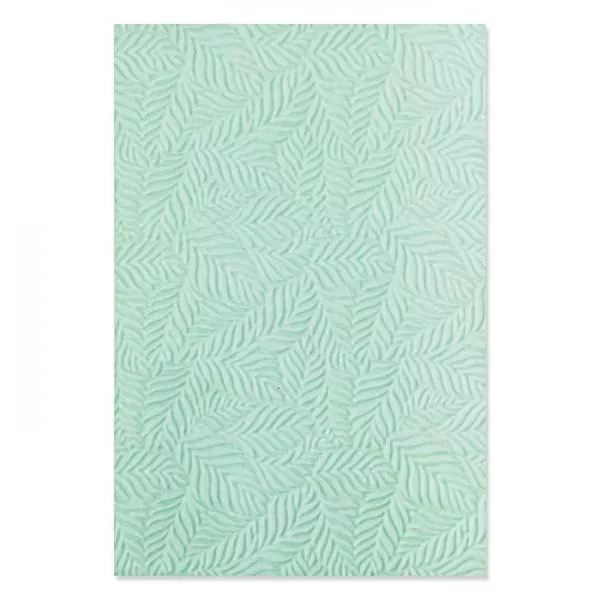 Sizzix • 3-D textured impressions embossing folder Leaf pattern
