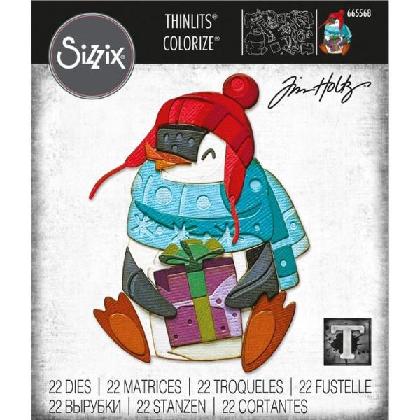 Sizzix • Thinlits Stanzschablonen-Set Eugene, Colorize von Tim Holtz