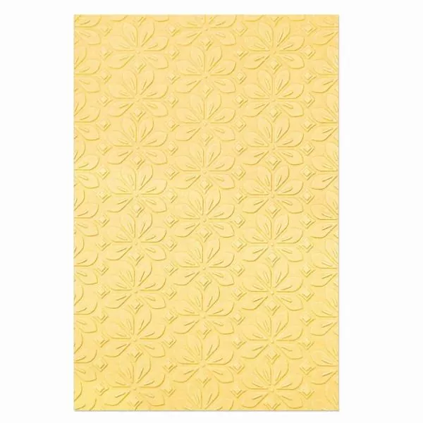 Sizzix, Multi-Level Textured Impressions by Jennifer Ogborn Flower Power