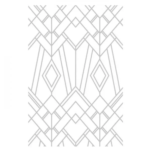 Sizzix • Multi-Level Textured Impressions Embossing Folder Geo Diamonds