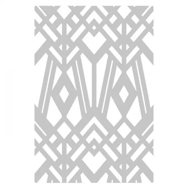 Sizzix • Multi-Level Textured Impressions Embossing Folder Geo Diamonds