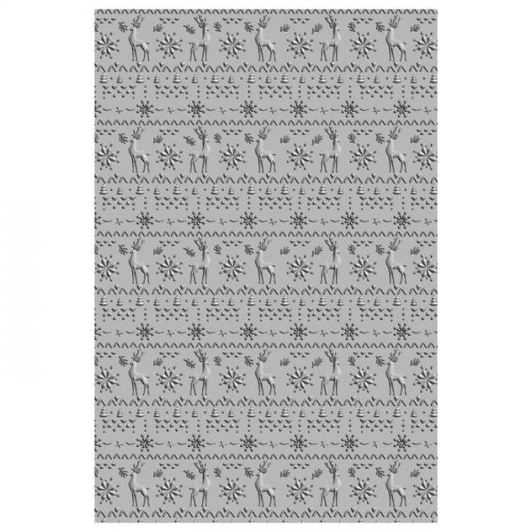Sizzix • 3D Textured Impressions Embossing Folder Winter Sweater