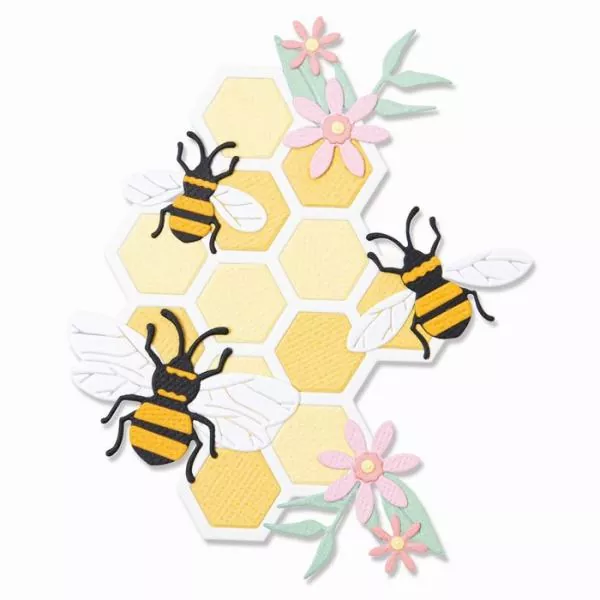 Sizzix • Thinlits Die Set Bee Hive