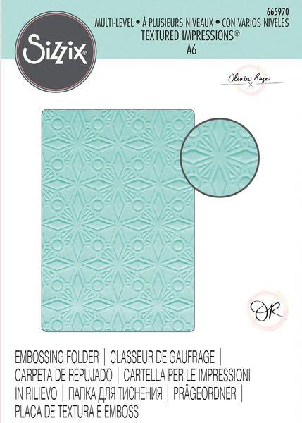 Sizzix, 3D Textured Impressions Geo Crystals