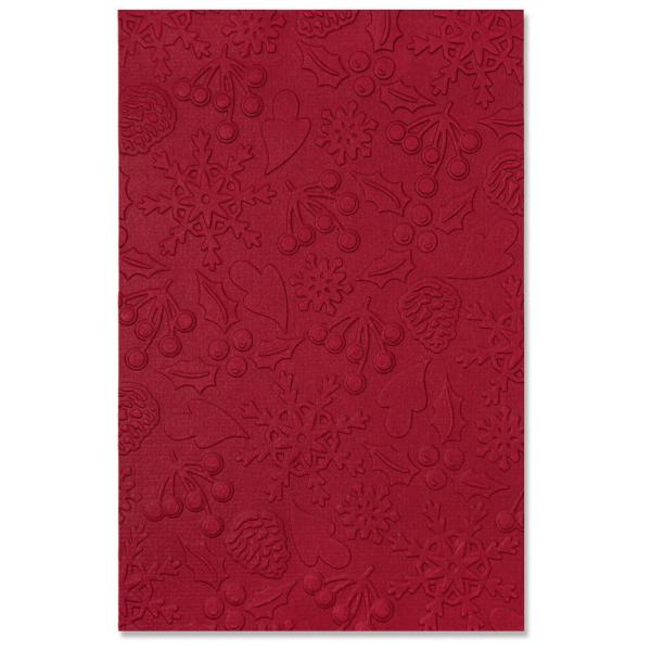 Sizzix, 3D Textured Impressions Winter Pattern