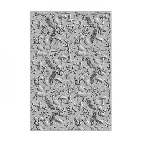 Sizzix • 3-D Textured Impressions Embossing Folder Winter Woodland