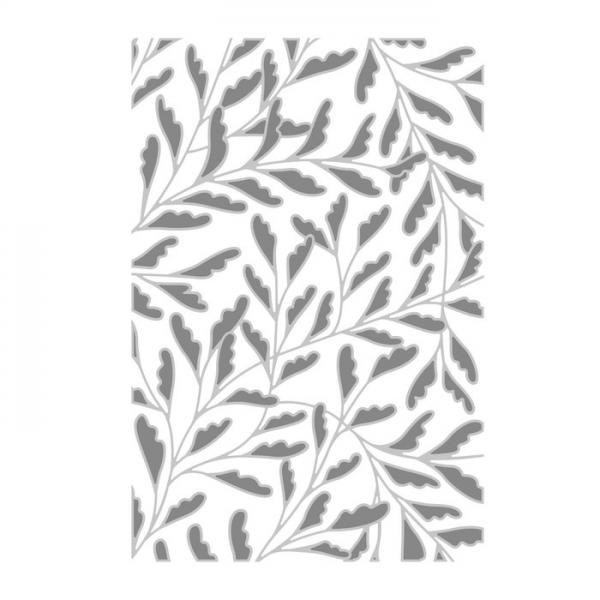 Sizzix • Multi-Level Textured Impressions Embossing Folder Delicate Leaves
