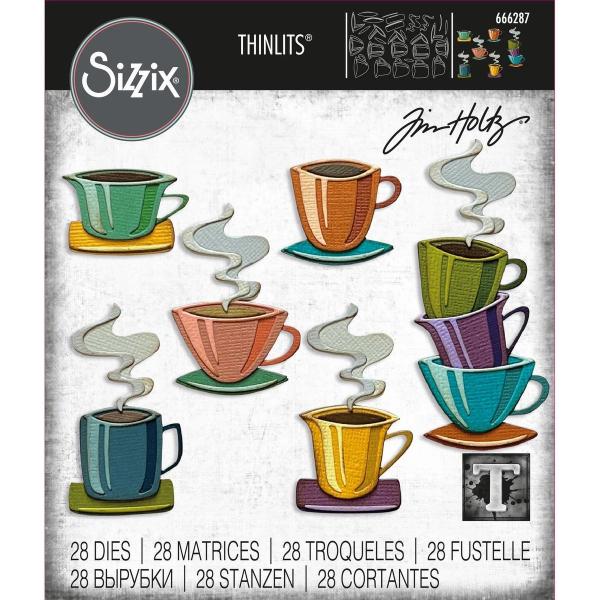 Sizzix • Thinlits Die Set Papercut Café