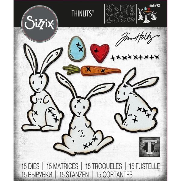 Sizzix • Thinlits Die Set Bunny Stitch