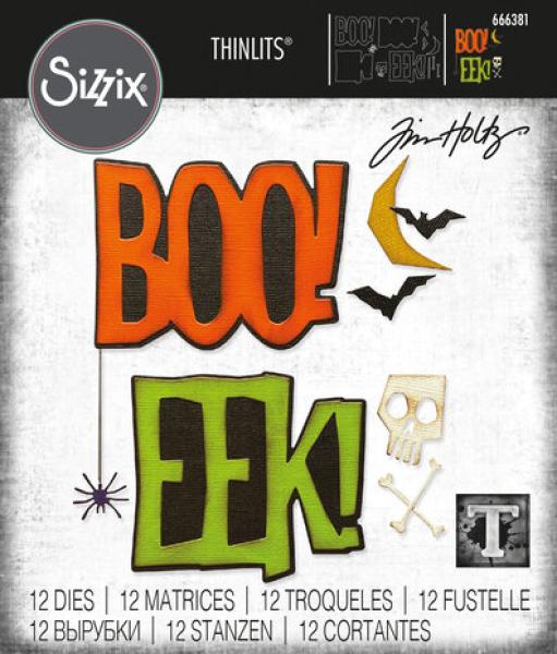 Sizzix, Thinlits Die by Tim Holtz Big Frights