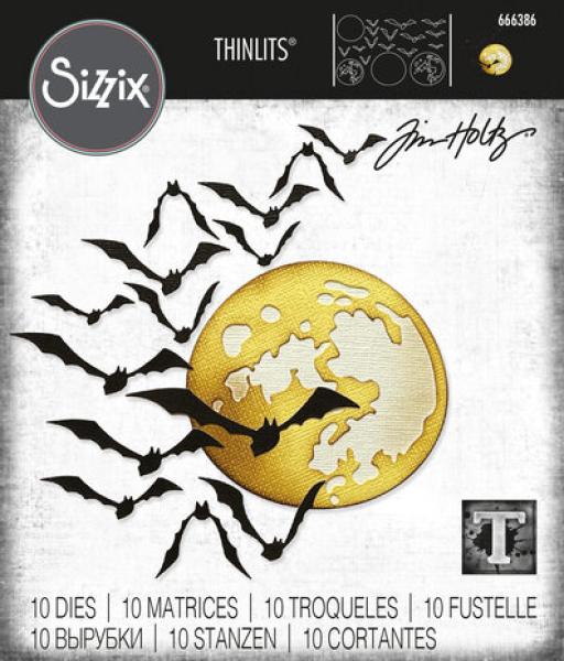 Sizzix, Thinlits Die by Tim Holtz Moonlight