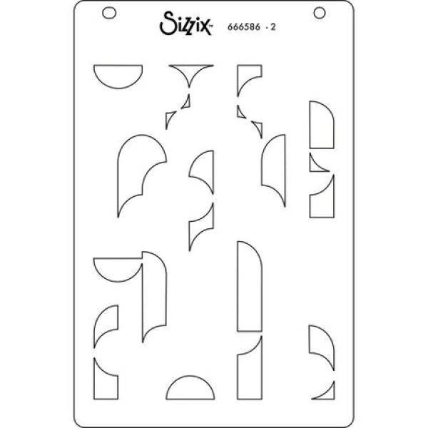 Sizzix, Layered Stencils by Stacey Park Cosmopolitan, Around the Block