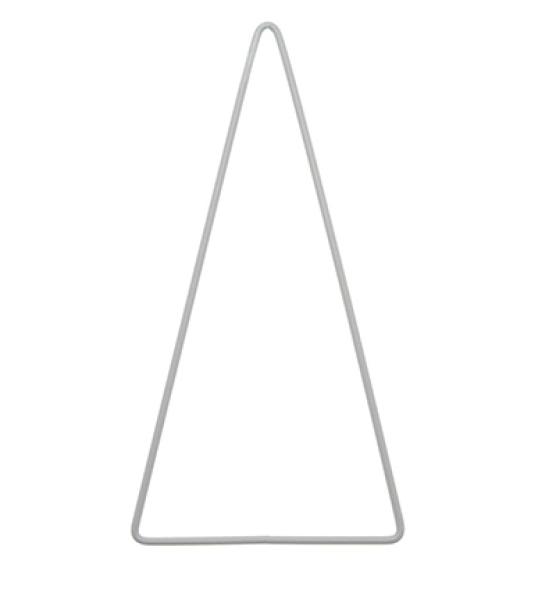 Stafil, Metallform Triangle, weiß