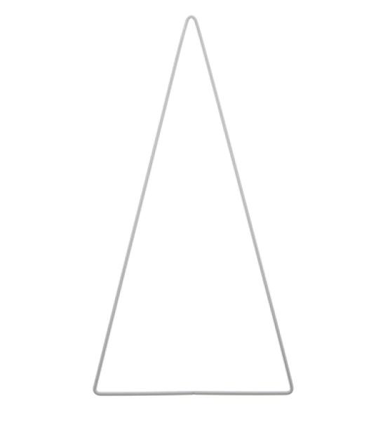 Stafil, Metallform Triangle, weiß