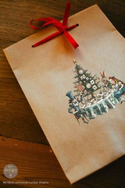 Re-Design with Prima, Whimsical Holiday Dreams Middy Transfers incl. Bonus Bogen