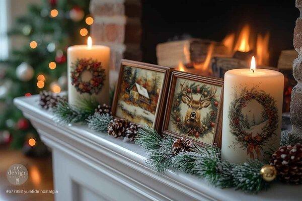 Re-Design with Prima, Yuletide Nostalgia Middy Transfers incl. Bonus Bogen
