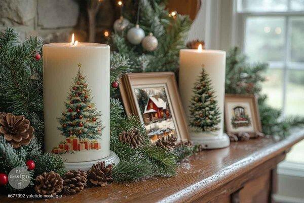 Re-Design with Prima, Yuletide Nostalgia Middy Transfers incl. Bonus Bogen