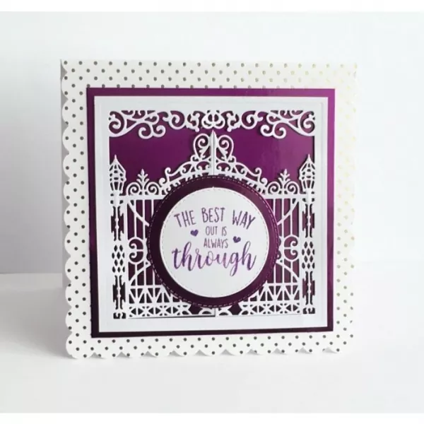 Crafter's Companion Clear Acrylic Stamp - The Best Way