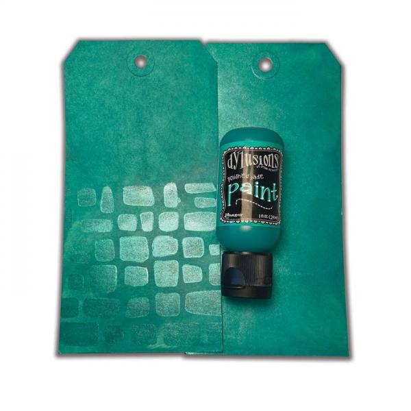 Ranger • Dylusions Shimmer paints Flip cap bottle Polished jade