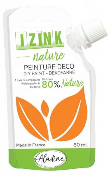 Aladine, Izink Natural Deco Paint Saffron Orange