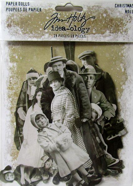 idea-ology, Tim Holtz Christmas/Noel Paper Dolls