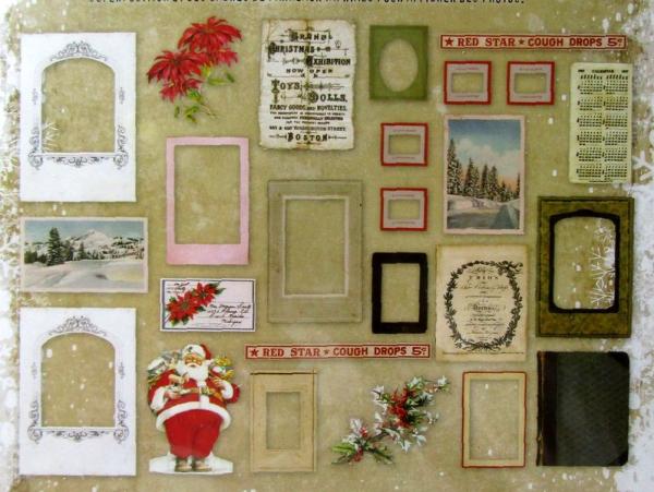 Idea-ology, Tim Holtz Christmas Layers and Basboard Frames