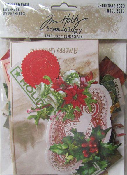 idea-ology, Tim Holtz Ephemera Pack Christmas