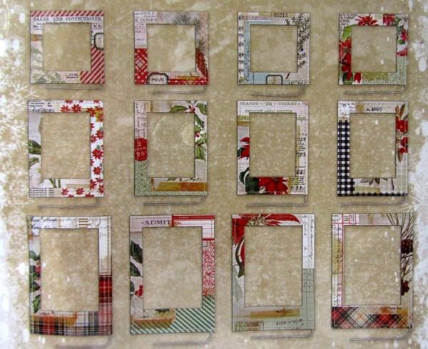 idea-ology, Tim Holtz Layer Frames Christmas/Noel