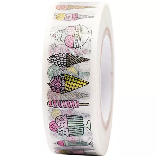 Paper Poetry, Washi Tape MAGICAL SUMMER, EISCREME, Rico Design