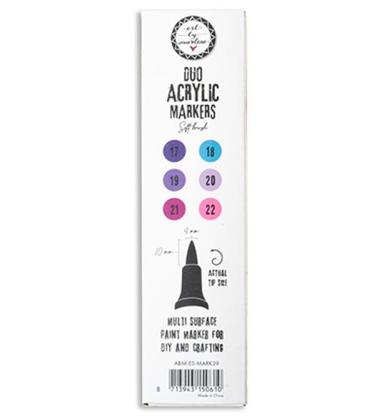 Studiolight • Acryl Duo Markers Purples Essentials nr.29
