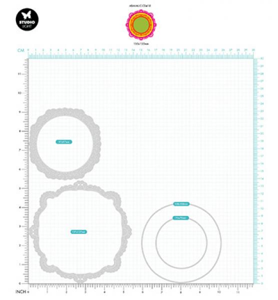 Studiolight, Deco Frame Mixed-Up Collection nr.418