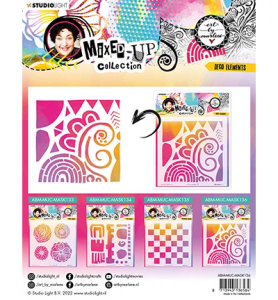 Studiolight, Mask Deco Elements Mixed-Up Collection nr.136