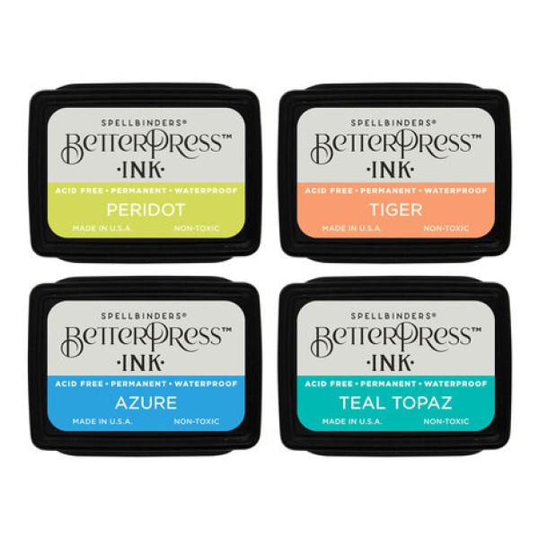 Spellbinders, BetterPress Ink Tropical Mini Set