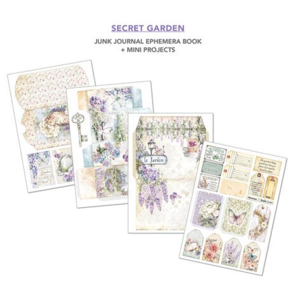 Ciao Bella, Secret Garden A4 Junk Journal Ephemera Book