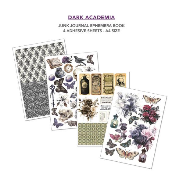Ciao Bella, Dark Academia A4 Junk Journal Ephemera Book