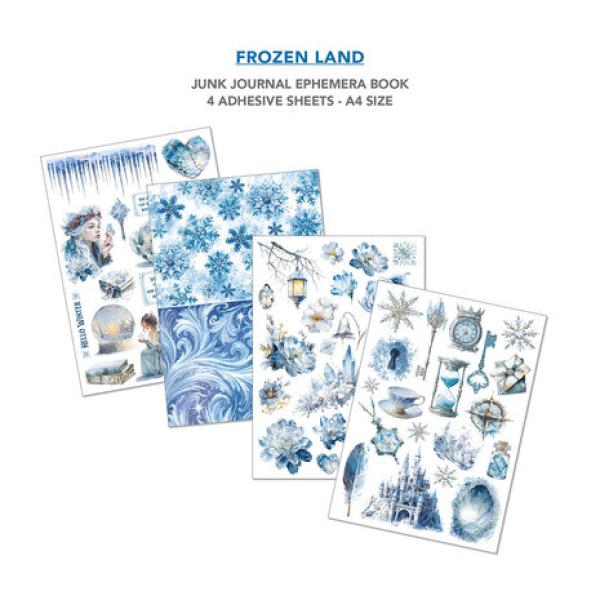 Ciao Bella, Frozen Land A4 Junk Journal Ephemera Book